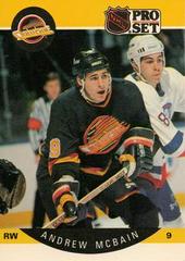 Andrew McBain [Error] #301 Hockey Cards 1990 Pro Set Prices