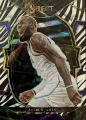 LeBron James [Zebra] #26 Basketball Cards 2022 Panini Select Prices