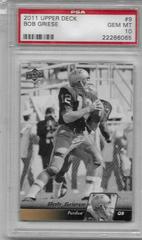 Bob Griese #9 Football Cards 2011 Upper Deck Prices