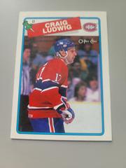 Craig Ludwig Hockey Cards 1988 O-Pee-Chee Prices