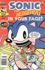 Sonic the Hedgehog: In Your Face [Newstand] #1 (1995) Comic Books Sonic the Hedgehog Prices