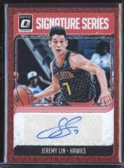 Jeremy Lin Choice #JLN Basketball Cards 2018 Panini Donruss Optic Signature Series Prices