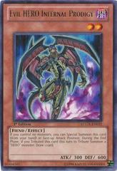 Evil HERO Infernal Prodigy [1st Edition] LCGX-EN031 YuGiOh Legendary Collection 2: The Duel Academy Years Mega Pack Prices