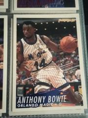 Anthony Bowie #336 Basketball Cards 1994 Fleer Prices