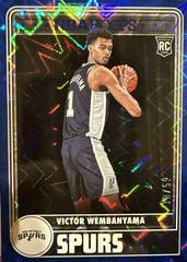 Victor Wembanyama [Blue Explosion] #298 Basketball Cards 2023 Panini Hoops Prices