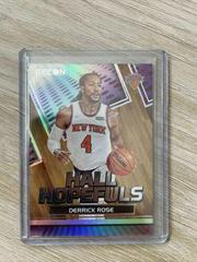 Derrick Rose #14 Basketball Cards 2021 Panini Recon Hall Hopefuls Prices