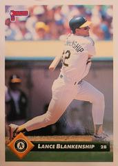 Lance Blankenship #23 Baseball Cards 1993 Donruss Prices