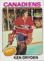 Ken Dryden #35 Hockey Cards 1975 Topps Prices
