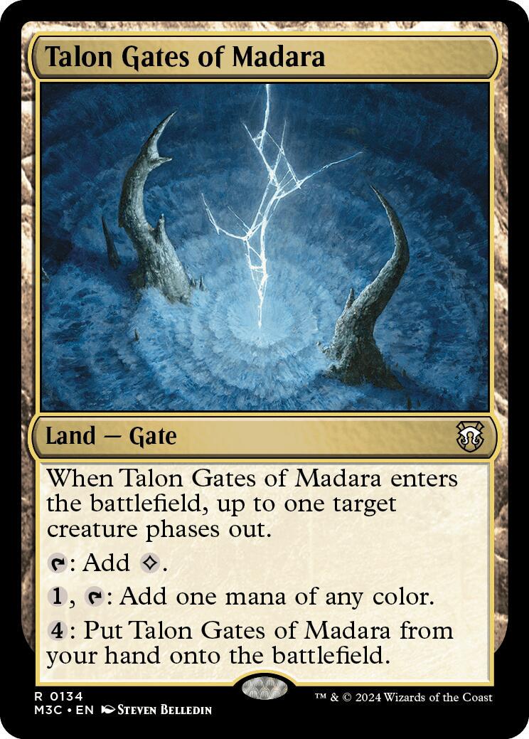 Talon Gates of Madara #134 Magic Modern Horizons 3 Commander