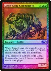 Siege-Gang Commander [Foil] Magic M10 Prices