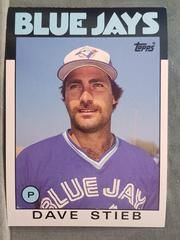 Dave Stieb Baseball Cards 1986 Topps Super Prices