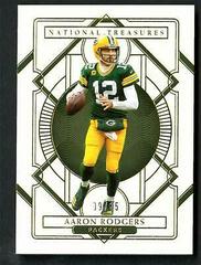 Aaron Rodgers [Gold] #36 Football Cards 2020 Panini National Treasures Prices