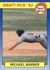 Michael Warner Baseball Cards 1992 Front Row Draft Picks Prices