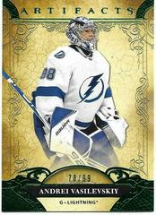 Andrei Vasilevskiy [Emerald] Hockey Cards 2020 Upper Deck Artifacts Prices