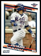 Javier Baez Baseball Cards 2022 Topps Opening Day Bomb Squad Prices