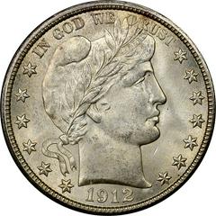 1912 Coins Barber Half Dollar Prices