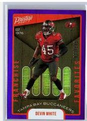 Devin White #FF-4 Football Cards 2021 Panini Chronicles Draft Picks Prestige Xtra Points Signatures Prices