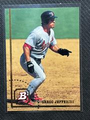 Gregg Jeffries #536 Baseball Cards 1994 Bowman Prices