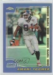Amani Toomer [Refractor] #8 Football Cards 2000 Topps Chrome Prices