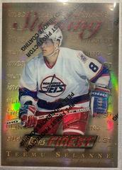Teemu Selanne [Refractor] #35 Hockey Cards 1995 Finest Prices