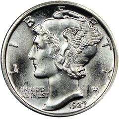 1927 Coins Mercury Dime Prices