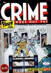 Crime Does Not Pay #47 (1946) Comic Books Crime Does Not Pay Prices