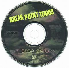 Break Point Tennis - Disc | Break Point Tennis Sega Saturn