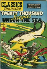 Twenty Thousand Leagues Under the Sea #47 (1948) Comic Books Classics Illustrated Prices