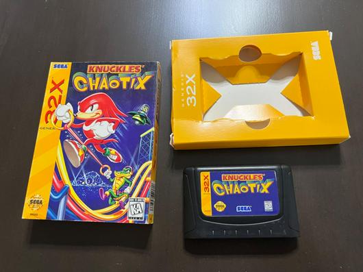 Knuckles Chaotix | Item and Box only | Sega 32X