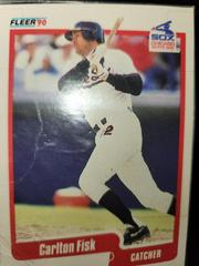 Carlton Fisk #539(Error) Baseball Cards 1990 Fleer Prices