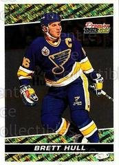 Brett Hull #21 Hockey Cards 1993 Topps Premier Black Gold Prices