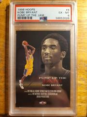 Kobe Bryant #4 Basketball Cards 1998 Hoops Pump Up The Jam Prices