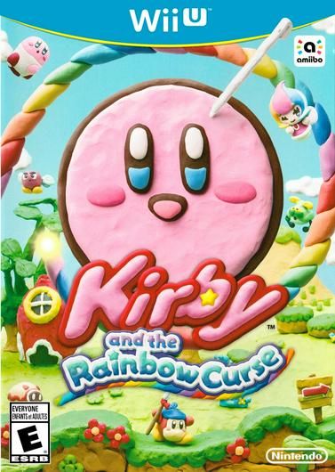 Kirby and the Rainbow Curse Cover Art