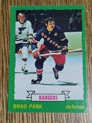 Brad Park Hockey Cards 1973 O-Pee-Chee Prices