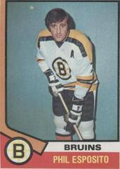Phil Esposito #200 Hockey Cards 1974 Topps Prices