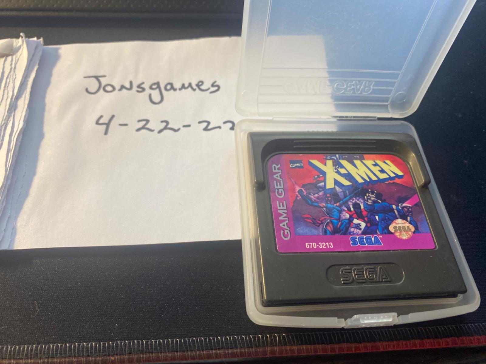 XMen Item only Sega Game Gear