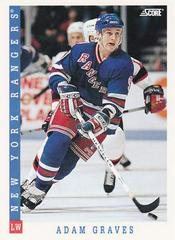 Adam Graves #35 Hockey Cards 1993 Score Prices