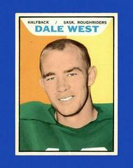 Dale West #100 Football Cards 1965 Topps CFL Prices