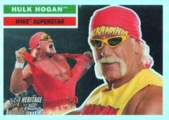 Hulk Hogan [Refractor] Wrestling Cards 2006 Topps Heritage Chrome WWE Prices