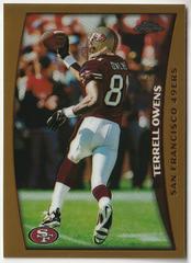 Terrell Owens #23 Football Cards 1998 Topps Chrome Prices