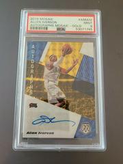 Allen Iverson [Gold] #AM-AIV Basketball Cards 2019 Panini Mosaic Autographs Prices