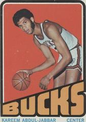 Kareem Abdul-Jabbar #100 Basketball Cards 1972 Topps Prices