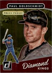 Paul Goldschmidt [Press Proof] #1 Baseball Cards 2017 Panini Donruss Prices