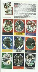 Jeff Van Note Football Cards 1972 Sunoco Stamps Prices