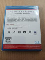 Back Side Of Case | Welcome to PlayStation 3 and PlayStation Network [Blu-Ray] Playstation 3
