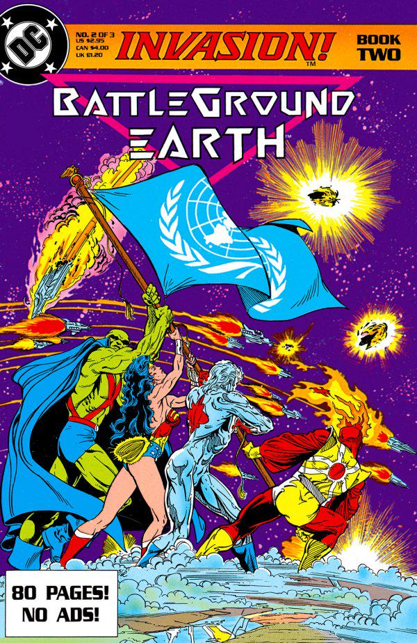 Invasion: Battleground Earth #2 (1988) Comic Books Invasion