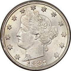 1887 Coins Liberty Head Nickel Prices