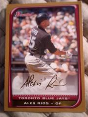 Alex Rios #115 Baseball Cards 2008 Bowman Prices