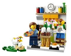 LEGO Set | Painting Easter Eggs LEGO Holiday
