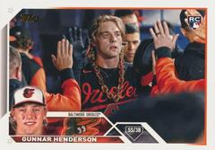 Gunnar Henderson [Golden Mirror SSP Variation] #206 Baseball Cards 2023 Topps Prices